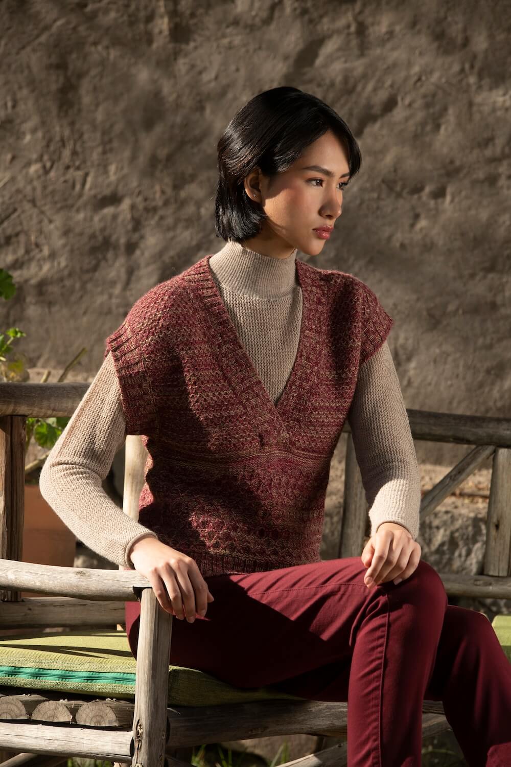 CHALECO NIDO DE ABEJA - Imagen 2